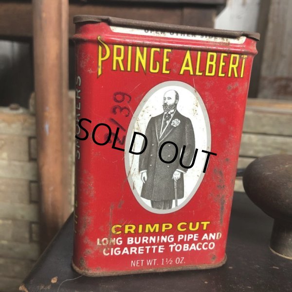 画像5: Vintage Pipe & Cigarette Smoking Tobacco Pocket Tin PRINCE ALBERT (B983)     (5)