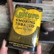 画像1: Vintage Pipe & Cigarette Smoking Tobacco Pocket Tin Culture (B969)     (1)