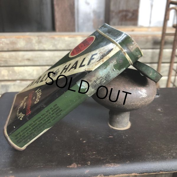 画像5: Vintage Pipe & Cigarette Smoking Tobacco Pocket Tin BURLEY and BRIGHT (B984)     (5)