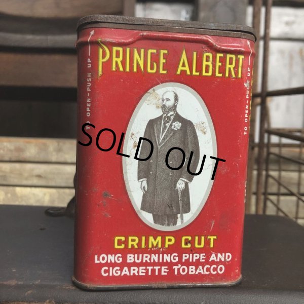 画像2: Vintage Pipe & Cigarette Smoking Tobacco Pocket Tin PRINCE ALBERT (B982)     (2)