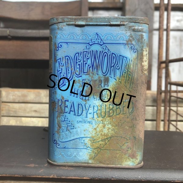 画像7: Vintage Pipe & Cigarette Smoking Tobacco Pocket Tin EDGEWORTH (B980)     (7)