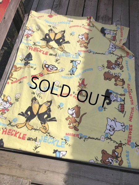 画像15: 70s Vintage Cartoon Sears Terrytoons Blanket Hard to Find!!! (B992) (15)
