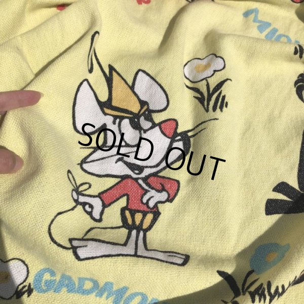 画像3: 70s Vintage Cartoon Sears Terrytoons Blanket Hard to Find!!! (B992) (3)