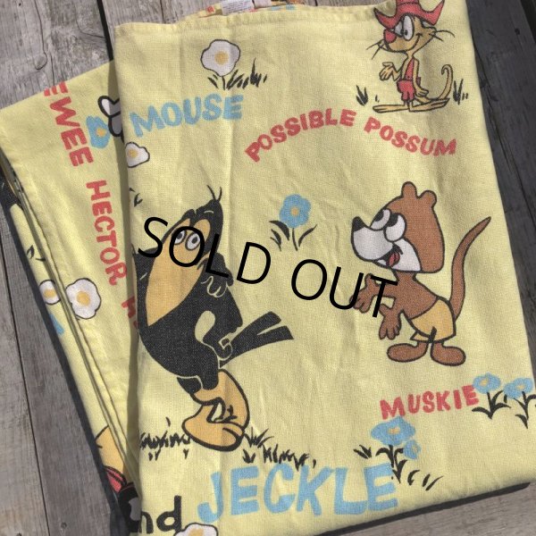 画像17: 70s Vintage Cartoon Sears Terrytoons Blanket Hard to Find!!! (B992) (17)