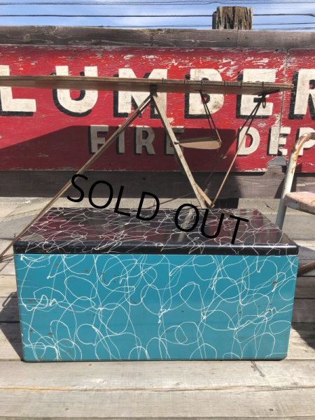 画像3: 50s Vintage KAMP KOLD Aluminum Camping Cooler Box (B993) (3)