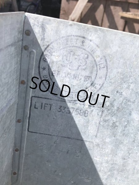 画像10: 50s Vintage KAMP KOLD Aluminum Camping Cooler Box (B993) (10)