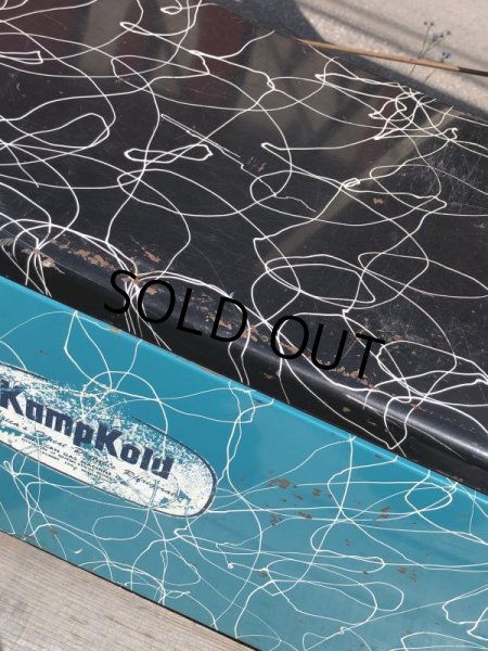 画像17: 50s Vintage KAMP KOLD Aluminum Camping Cooler Box (B993) (17)