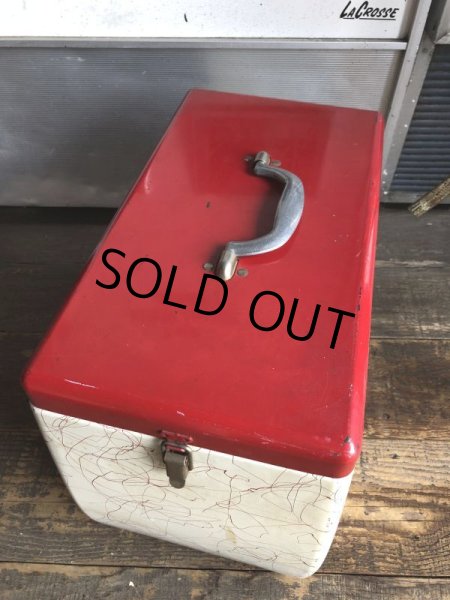 画像6: 50s Vintage KAMP KOLD Aluminum Camping Cooler Box (B994) (6)