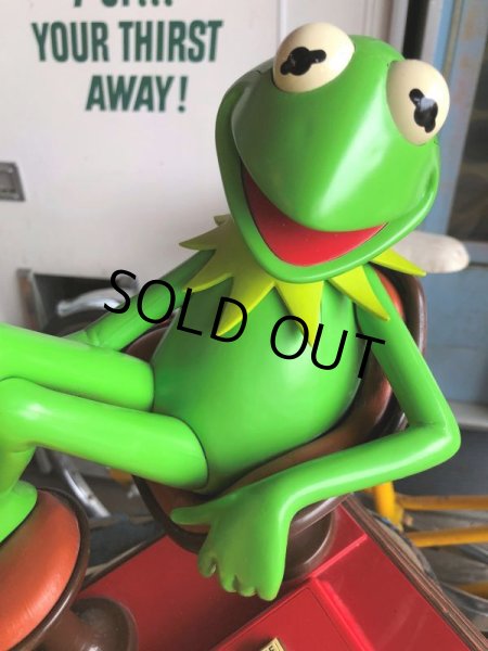 画像9: 80s Vintage The Muppets Show KERMIT THE FROG PHONE (B997) (9)