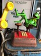 画像1: 80s Vintage The Muppets Show KERMIT THE FROG PHONE (B997) (1)