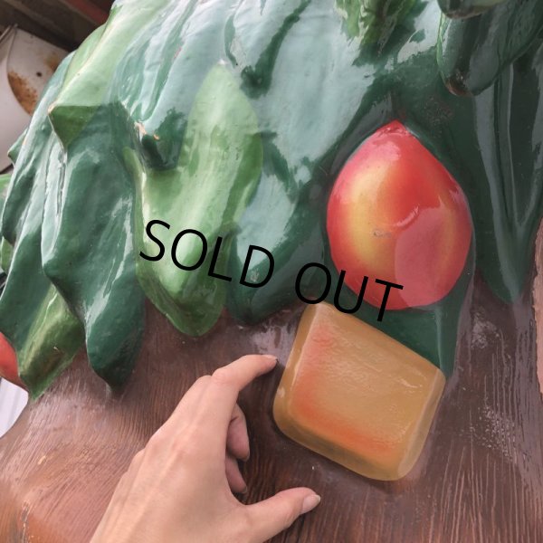 画像2: Vintage McDonald's Playland Apple Pie tree Statue (B1000) (2)