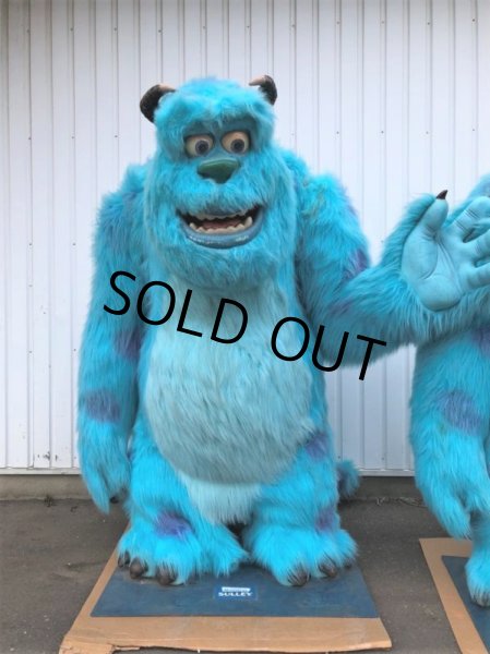 画像6: 2001 Disney Pixar Monsters Inc Sully Movie Store Display Life Size Statue (B999) (6)