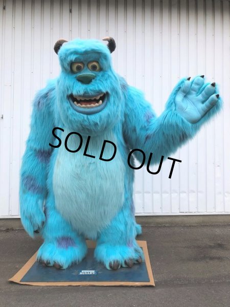 画像6: 2001 Disney Pixar Monsters Inc Sully Movie Store Display Life Size Statue (B998) (6)
