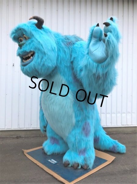 画像7: 2001 Disney Pixar Monsters Inc Sully Movie Store Display Life Size Statue (B998) (7)