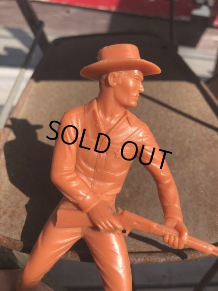 画像6: 60s Vintage Louis Marx Western Action Figure COWBOY (T275) (6)