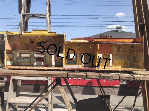画像12: 50s Vintage Marx Silver City Western Town Playsets (S1001) (12)
