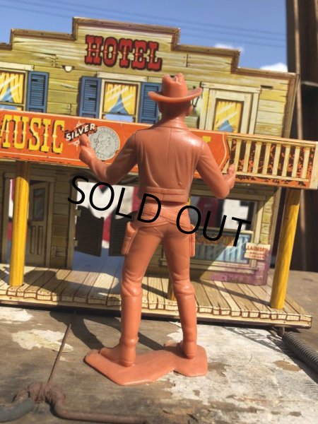 画像3: 60s Vintage Louis Marx Western Action Figure COWBOY (T273) (3)