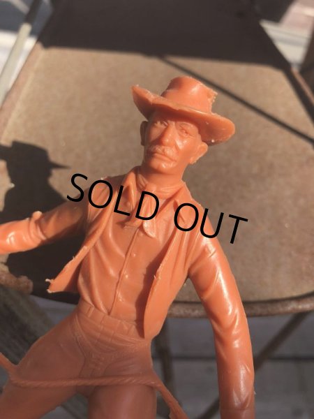 画像6: 60s Vintage Louis Marx Western Action Figure COWBOY (T277) (6)