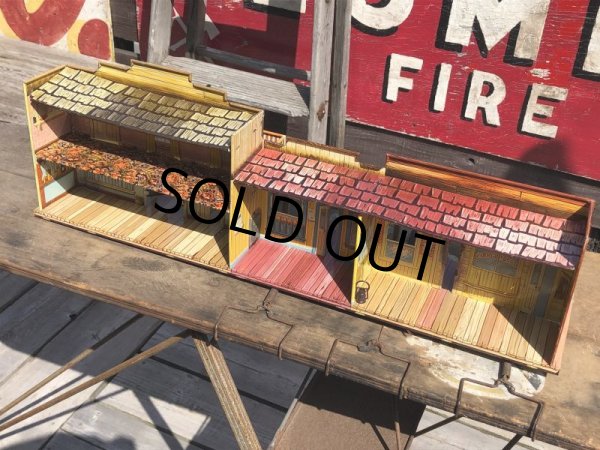 画像13: 50s Vintage Marx Silver City Western Town Playsets (S1001) (13)