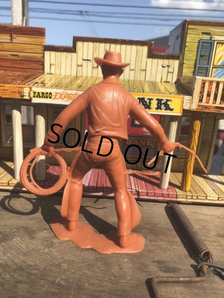 画像3: 60s Vintage Louis Marx Western Action Figure COWBOY (T277) (3)