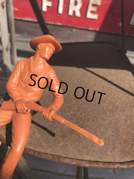 画像4: 60s Vintage Louis Marx Western Action Figure COWBOY (T275) (4)