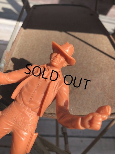 画像6: 60s Vintage Louis Marx Western Action Figure COWBOY (T273) (6)