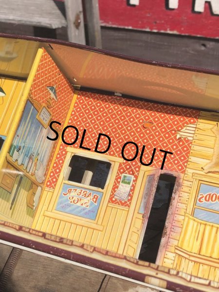 画像18: 50s Vintage Marx Silver City Western Town Playsets (S1001) (18)