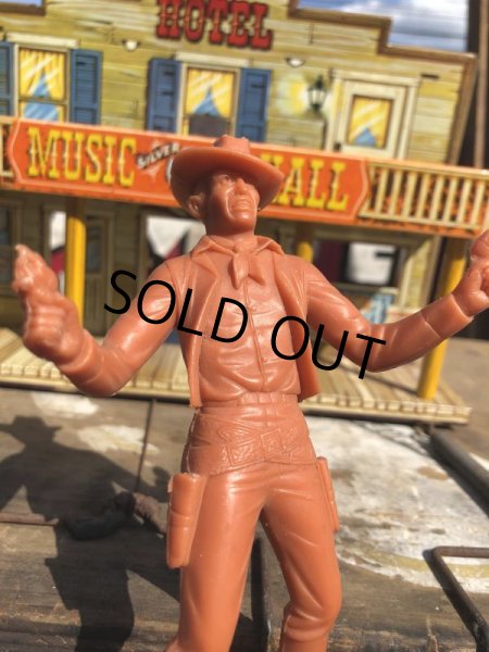 画像5: 60s Vintage Louis Marx Western Action Figure COWBOY (T273) (5)