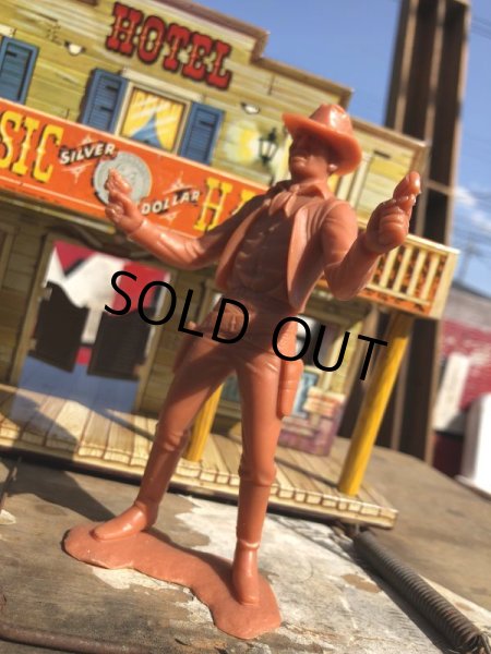 画像4: 60s Vintage Louis Marx Western Action Figure COWBOY (T273) (4)