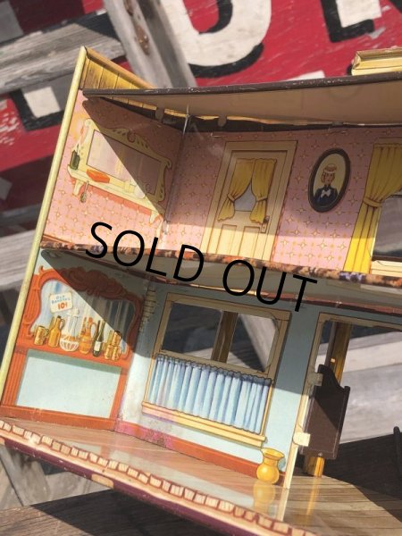 画像14: 50s Vintage Marx Silver City Western Town Playsets (S1001) (14)