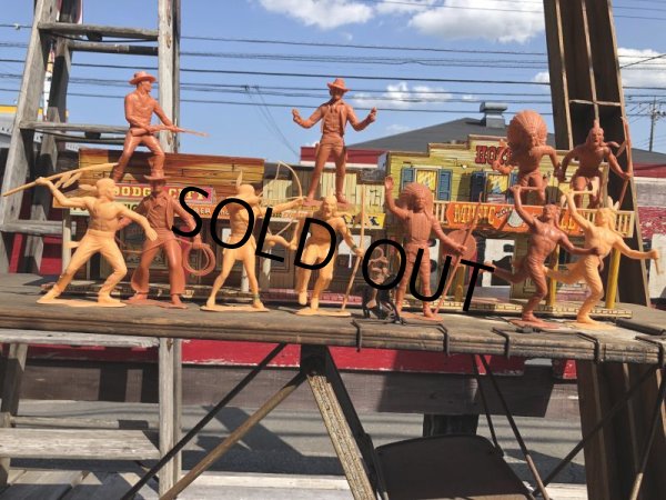 画像8: 60s Vintage Louis Marx Western Action Figure COWBOY (T277) (8)