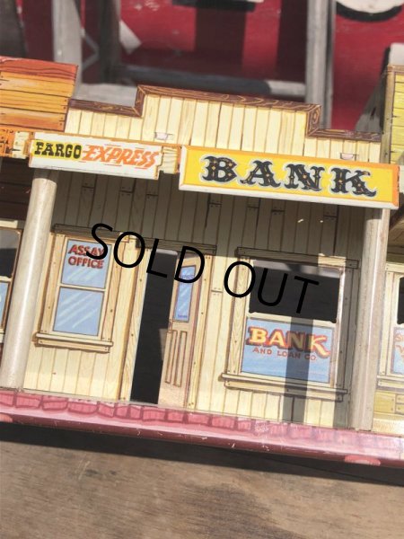 画像7: 50s Vintage Marx Silver City Western Town Playsets (S1001) (7)