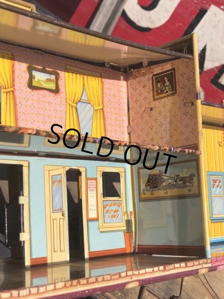 画像15: 50s Vintage Marx Silver City Western Town Playsets (S1001) (15)