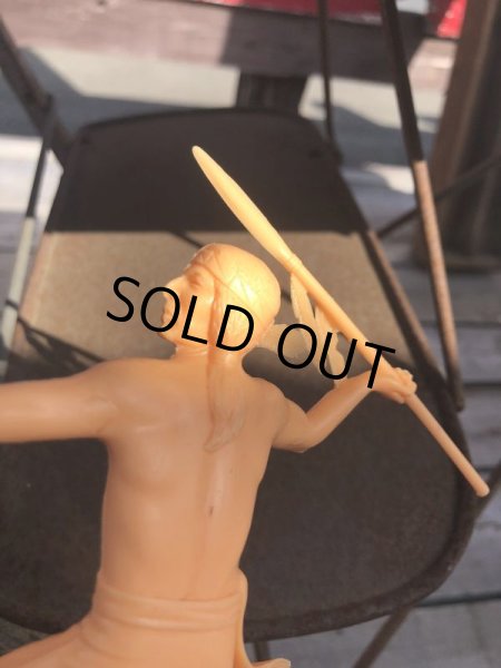 画像5: 60s Vintage Louis Marx Western Action Figure INDIAN (T587) (5)