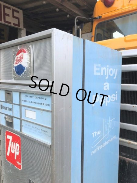 画像13: 50s Vintage Pepsi Vendorlator VF56D-SA Soda Vending Machine Works!! (B998) (13)
