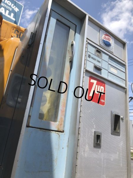 画像15: 50s Vintage Pepsi Vendorlator VF56D-SA Soda Vending Machine Works!! (B998) (15)