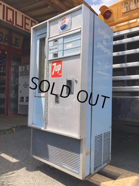 画像3: 50s Vintage Pepsi Vendorlator VF56D-SA Soda Vending Machine Works!! (B998) (3)