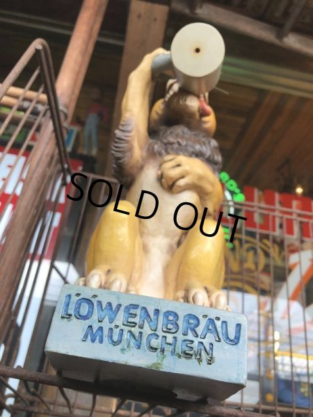 画像3: Vintage Lowenbrau Beer Lion Store Display Statue (C01) (3)