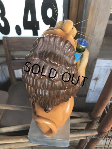 画像7: Vintage Lowenbrau Beer Lion Store Display Statue (C02) (7)