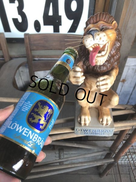 画像12: Vintage Lowenbrau Beer Lion Store Display Statue (C02) (12)