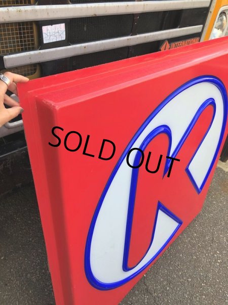 画像2: Vintage U.S.A Circle K Convenience Store & Gas Station Sign 121x121cm (C03) (2)