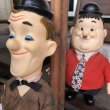 画像12: 70s Vintage Laurel and Hardy Cartoon Vinyl Doll Set (C04) (12)