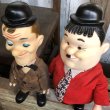 画像9: 70s Vintage Laurel and Hardy Cartoon Vinyl Doll Set (C04) (9)