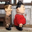 画像3: 70s Vintage Laurel and Hardy Cartoon Vinyl Doll Set (C04) (3)