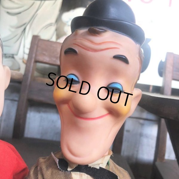 画像5: 70s Vintage Laurel and Hardy Cartoon Vinyl Doll Set (C05) (5)