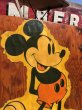 画像2: Vintage Disney Mickey Mouse Print on Wood Panel (C08) (2)