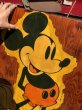 画像10: Vintage Disney Mickey Mouse Print on Wood Panel (C08) (10)