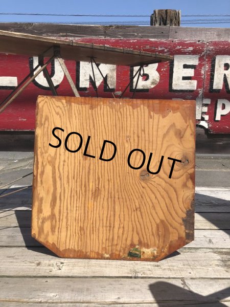 画像8: Vintage Disney Mickey Mouse Print on Wood Panel (C08) (8)