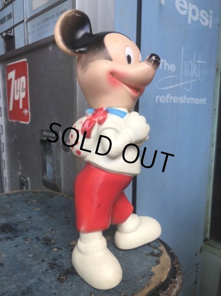 画像3:  60s Vintage DELL Disney Mickey Mouse Rubber Doll (C07) (3)