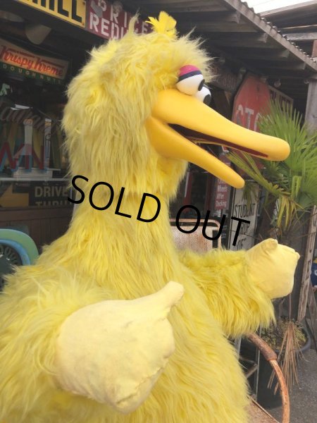 画像7: Vintage Sesame Street Big Bird Store Display Life size Statue RARE! Hard to Find!!! (B968) (7)